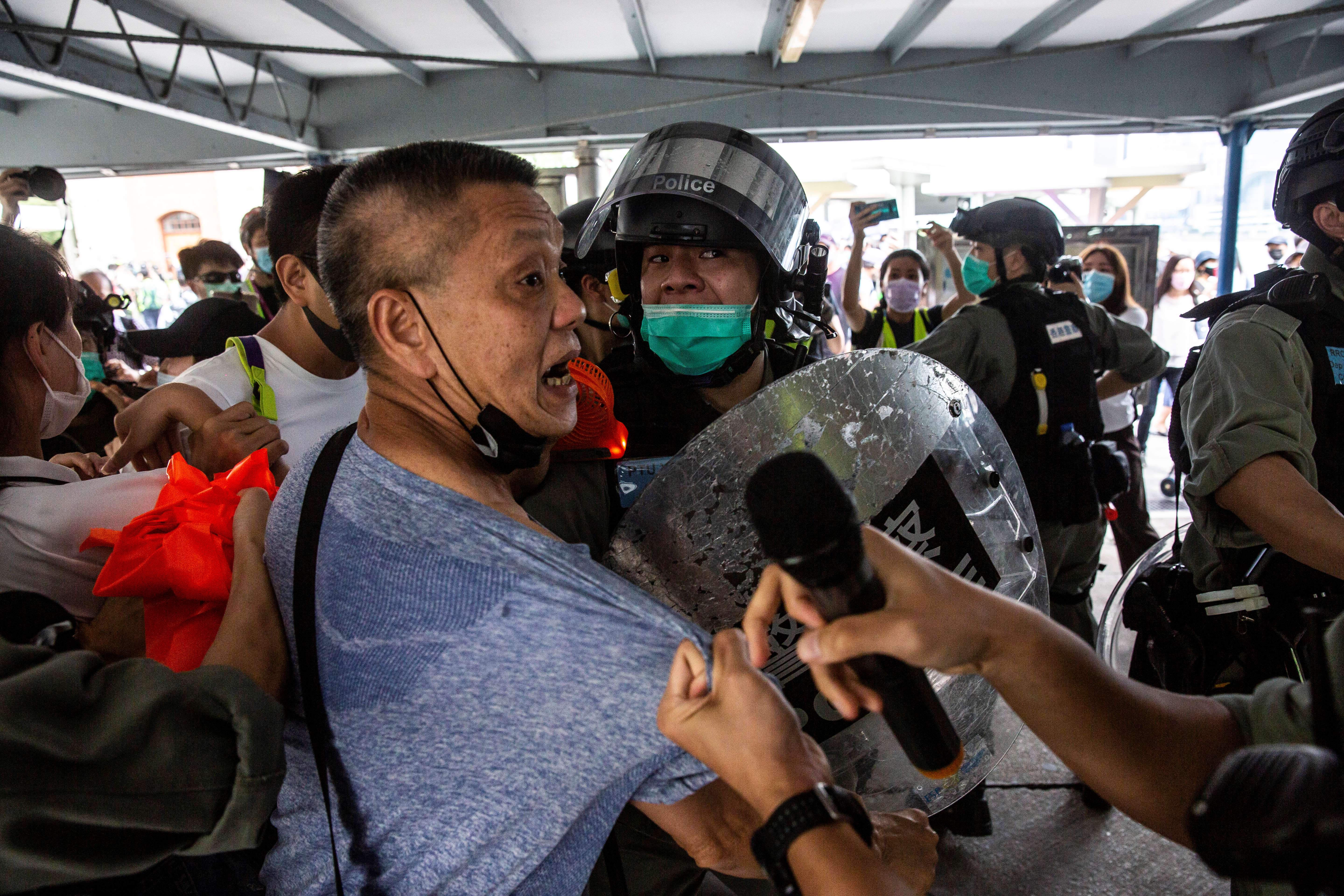 Hong Kong China Politics Unrest
