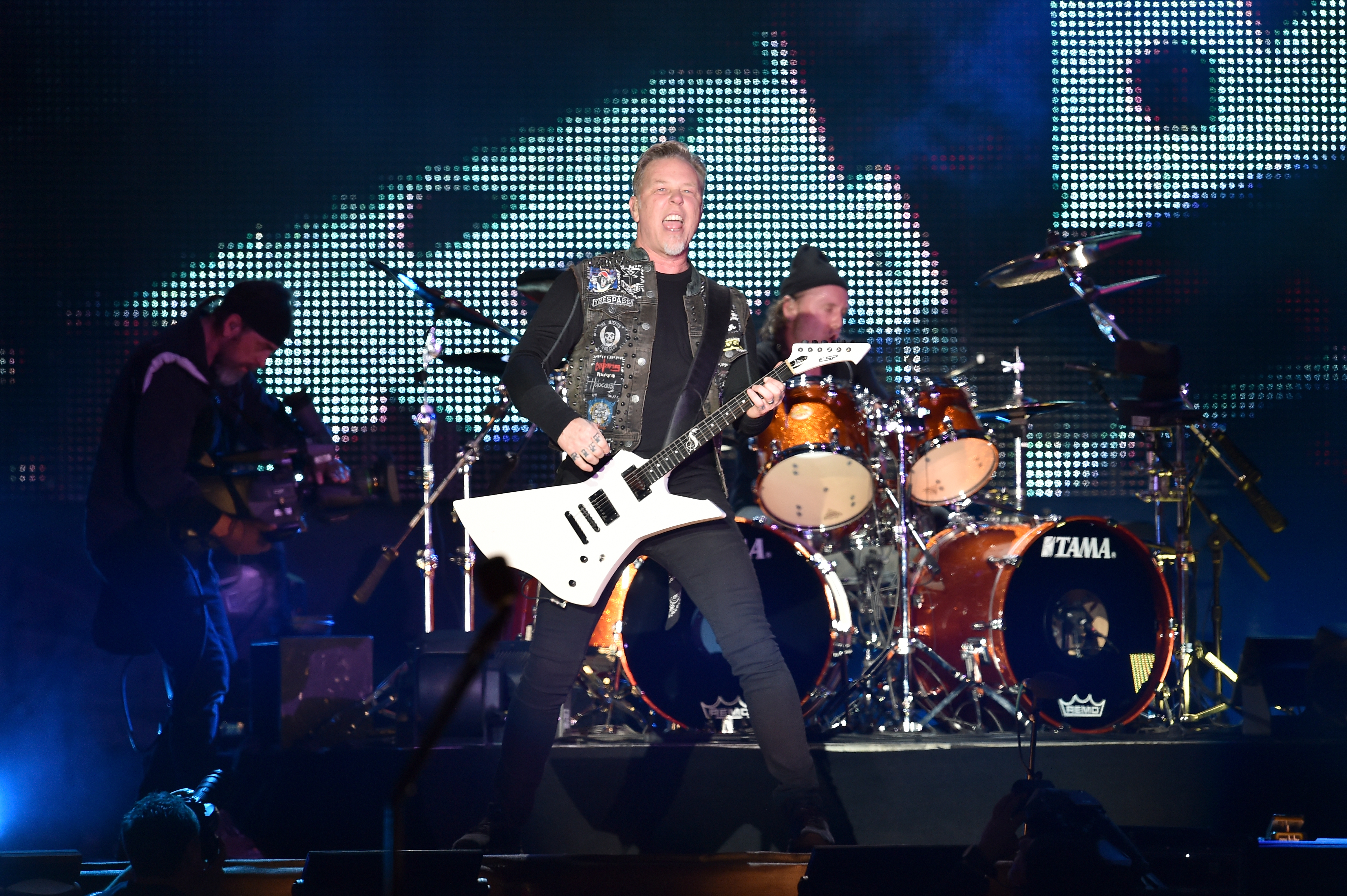 Metallica Perform Onstage At Cbs Radio's Third Annual 'the Night Before' At At&t Park Presented By Salesforce