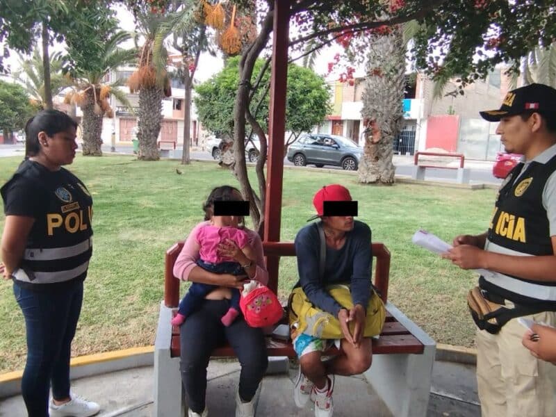 Detención de ciudadanos venezolanos / Policía Nacional del Perú