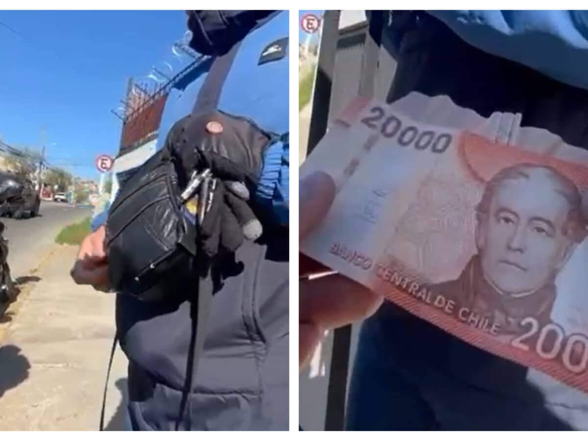 Carabineros detuvo a extranjero por cohecho: Ofreció $20 mil para evitar multa