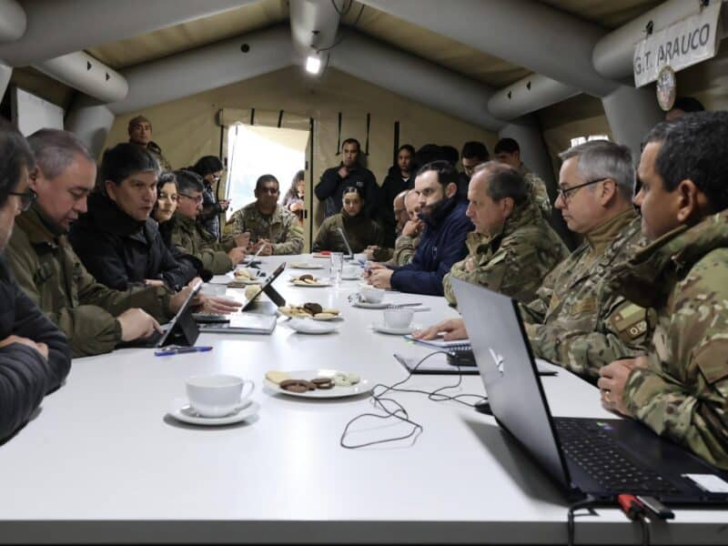 Reunión en provincia de Arauco - Subsecretaria Interior